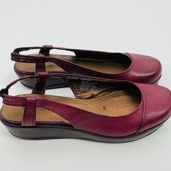 Kenneth Cole Reaction "Leaf Year" Wedge Size 8.5 - Picture 6 of 8